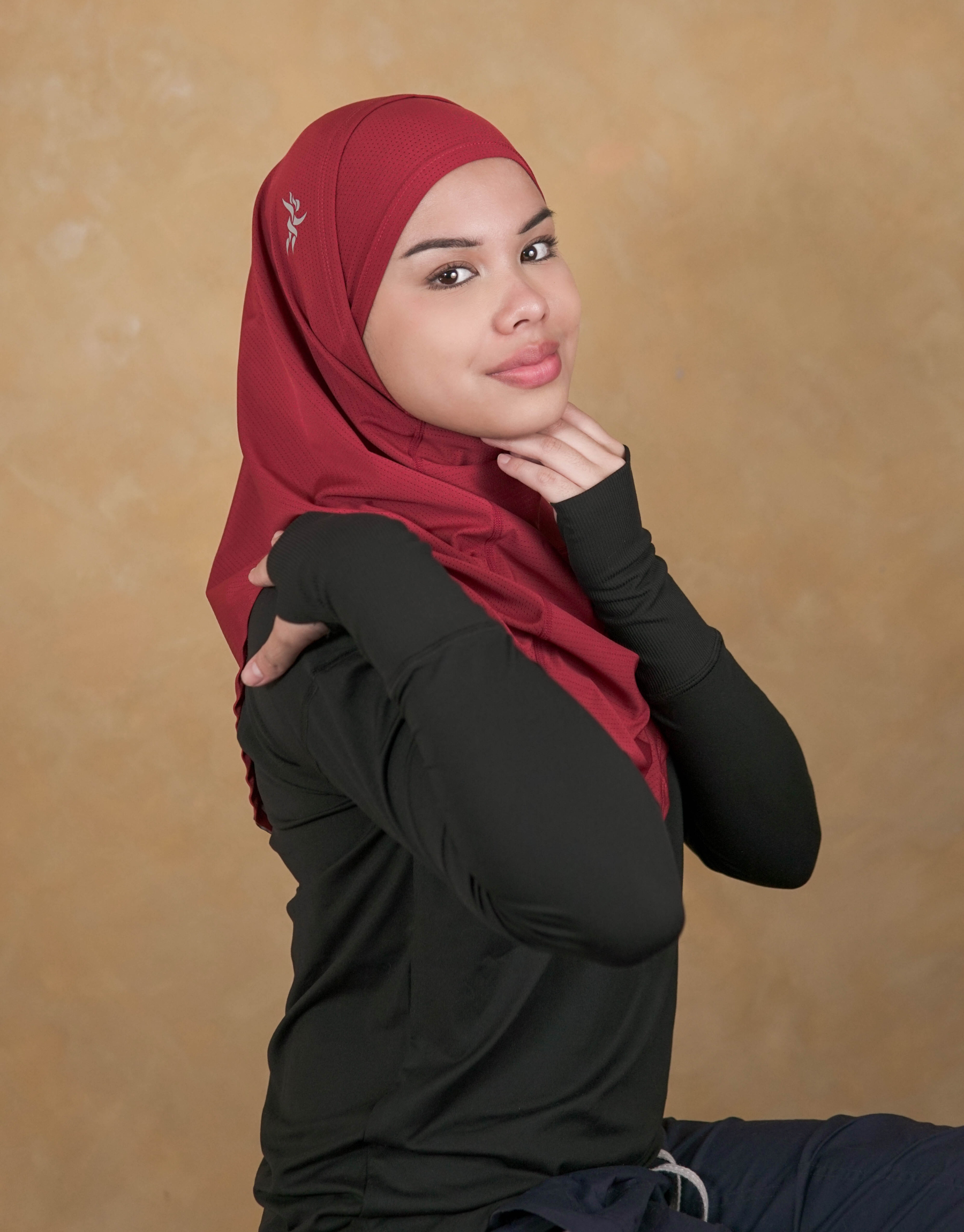 Duo V2 Sports Hijab Small FATEEMA Sports Hijab duo-v2-sports-hijab-small-fateema-sports-hijab