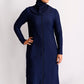 aqua chic modest swimwear in navy