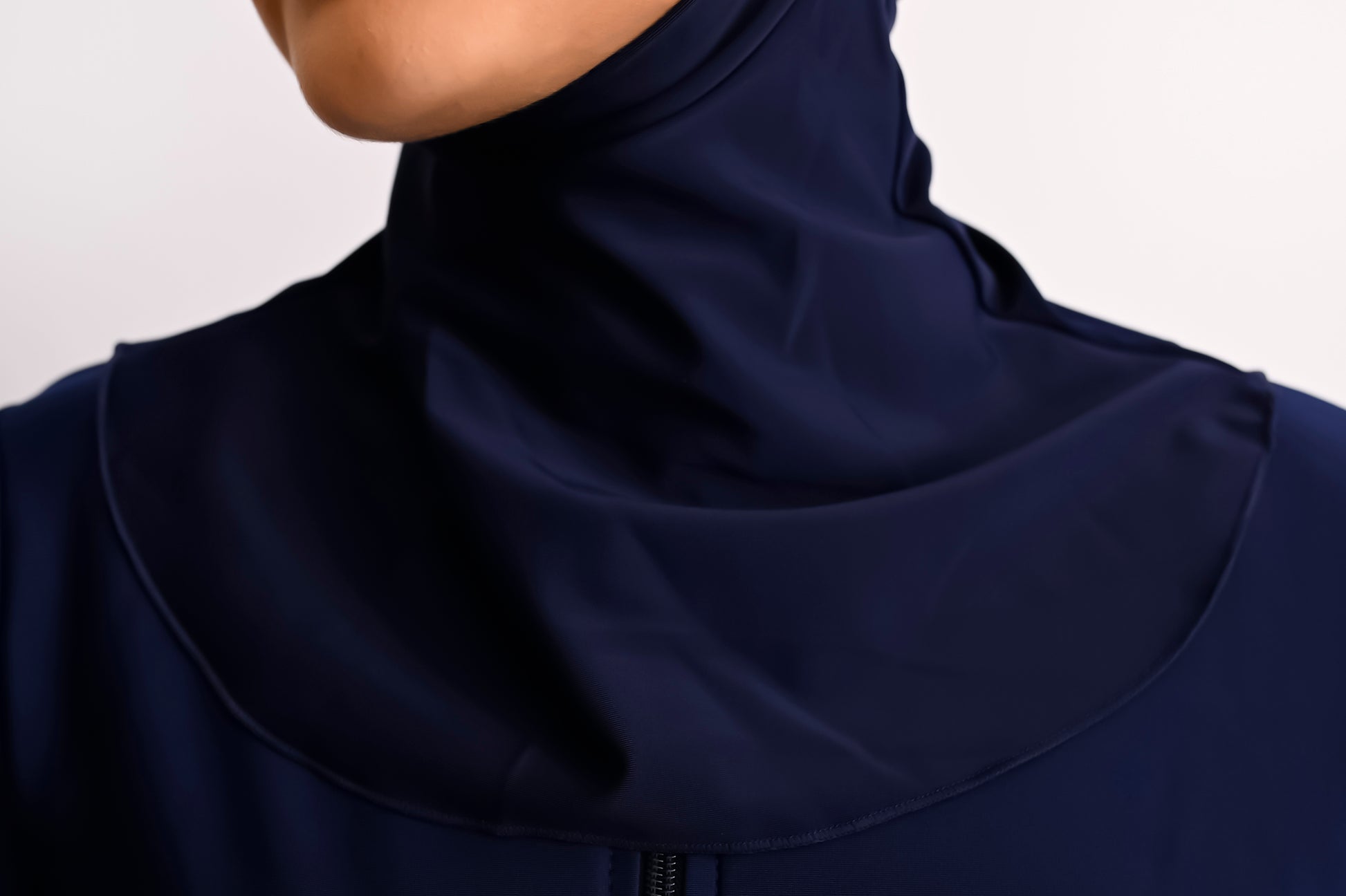 aqua chic swim hijab in navy