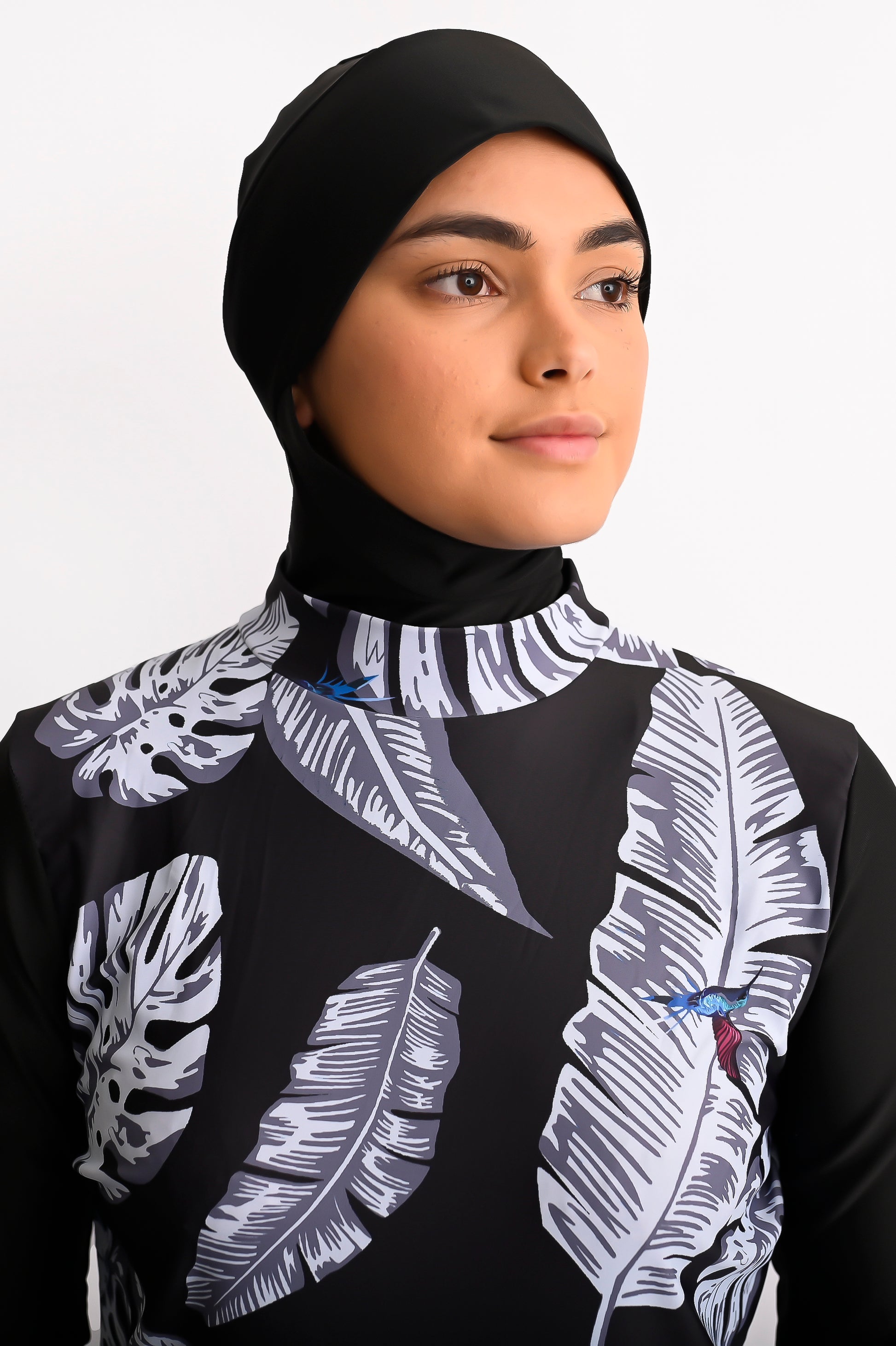 hummingbird_paradise_hijab_swimsuit_black_hijab