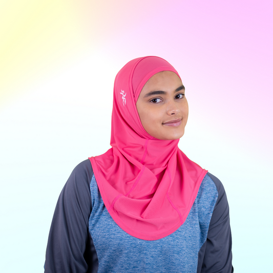 Pink Dashing Duo Sports Hijab