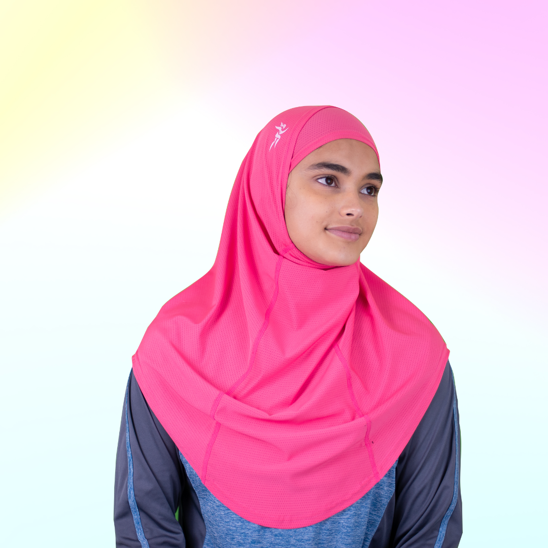 Pink Dashing Duo Sports Hijab